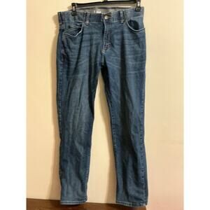 LEE MEN'S Stretch 34x32 JEANS Straight Taper Jeans Regular Fit